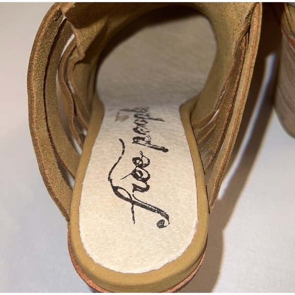 FREE PEOPLE BYRON MULE IN TAUPE SIZE EU 38 / US 7.5 - Picture 8 of 13